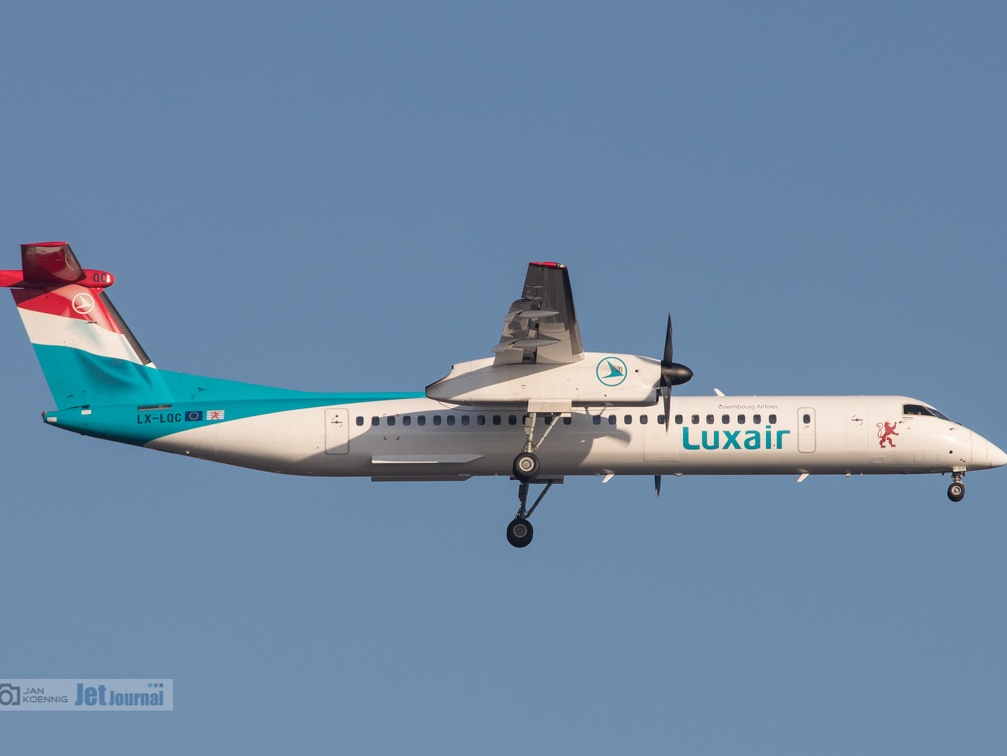 LX-LQC, Dash-8 Q-400, Luxair