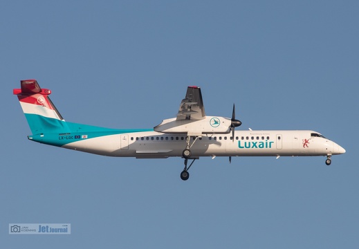 LX-LQC, Dash-8 Q-400, Luxair