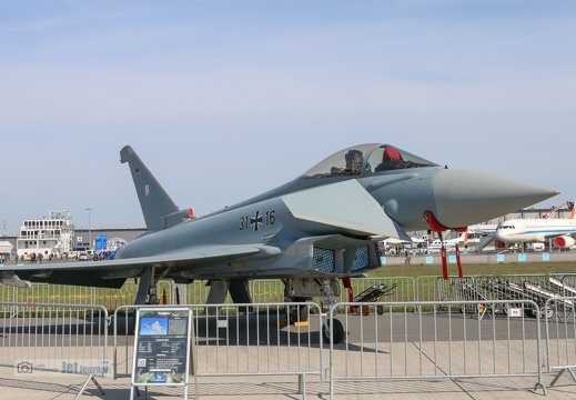 31+16, Eurofighter EF-2000, Deutsche Luftwaffe 