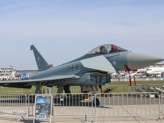 31+16, Eurofighter EF-2000, Deutsche Luftwaffe 
