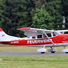 D-EFVP, Cessna 206F, Feuerwehr