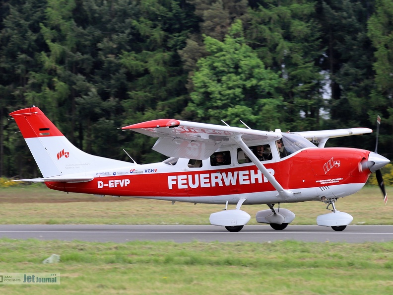 D-EFVP, Cessna 206F, Feuerwehr