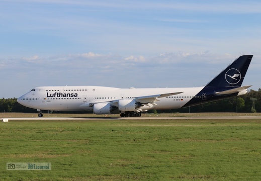 D-ABYA, Boeing 747-830, Lufthansa