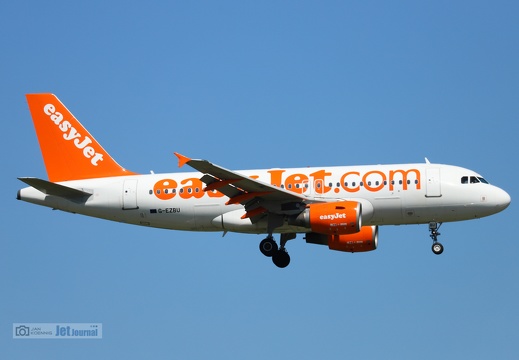 G-EZBU, A319-111, EasyJet