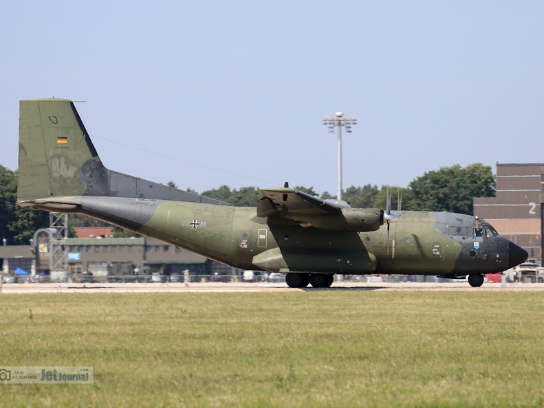 50+61, C-160D Transall, Deutsche Luftwaffe