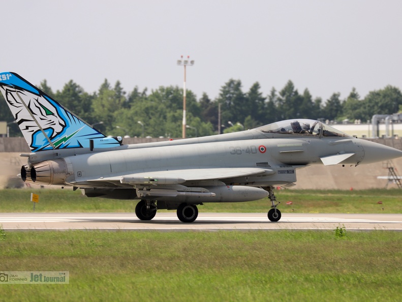 36-40, Eurofighter F-2000A Typhoon, Italian Air Force