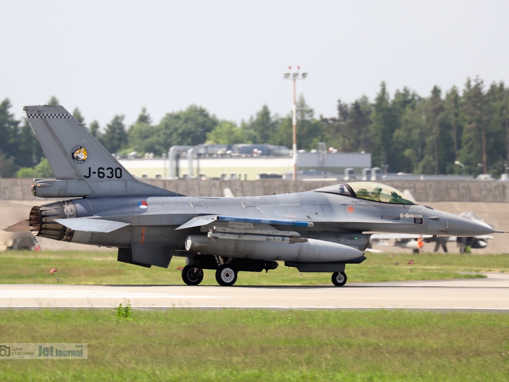 J-630, F-16AM, Royal Netherlands Air Force