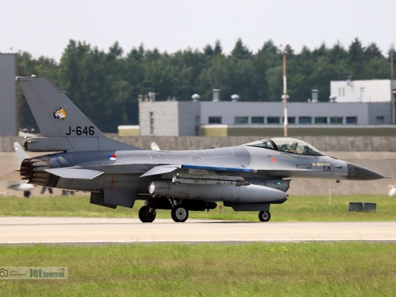 J-646, F-16AM, Royal Netherlands Air Force