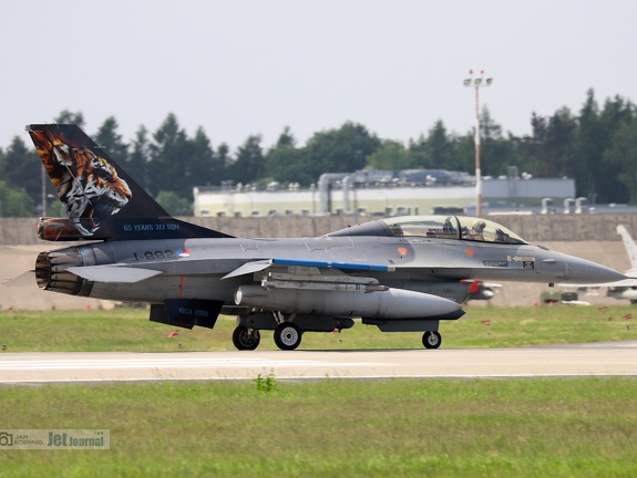 J-882, F-16BM, Royal Netherlands Air Force
