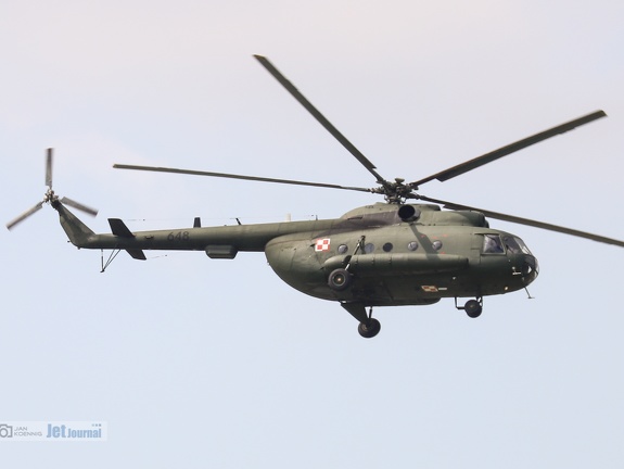 648 schwarz, Mi-8T, Polish Air Force