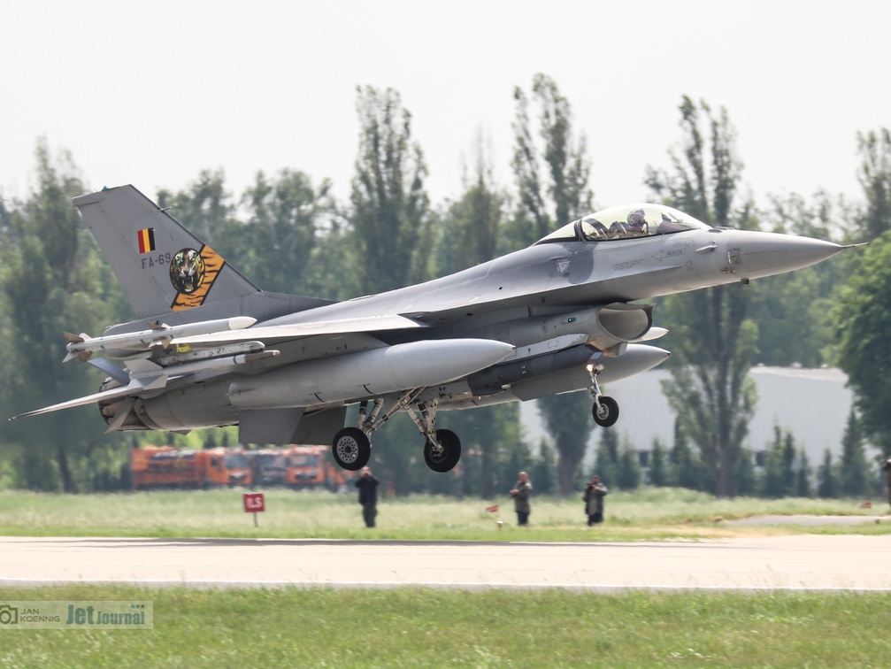 FA-69, F-16AM, Belgian Air Force