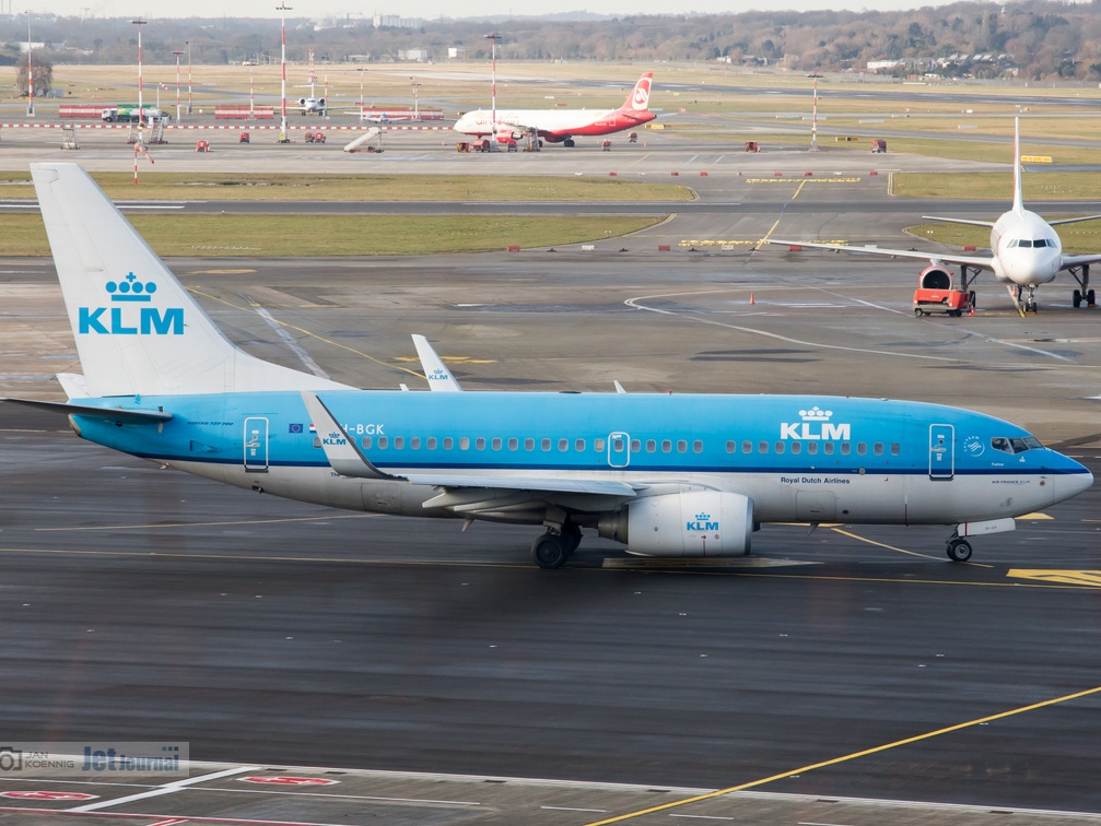 PH-BGK, Boeing 737-7K2, KLM
