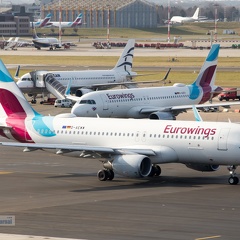 D-AEWW, Airbus A320-214, Eurowings