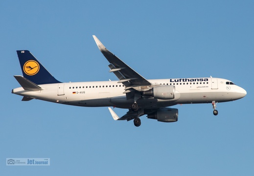 D-AIUQ, Airbus A320-214, Lufthansa