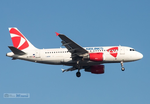 OK-REQ, Airbus A319-112, Czech Airlines