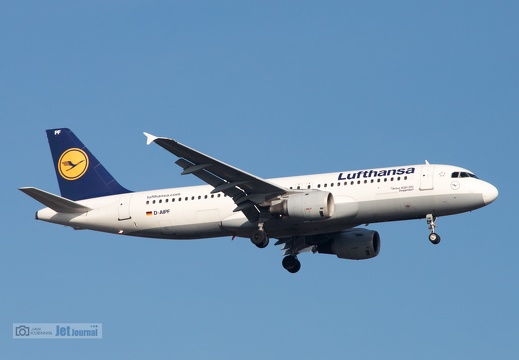 D-AIPF, Airbus A320-211, Lufthansa