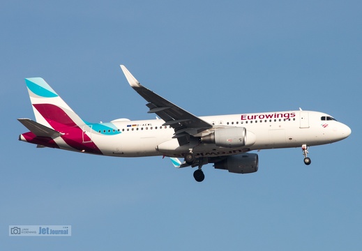 D-AEWL, Airbus A320-214, Eurowings