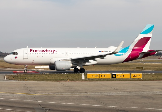 D-AEWJ, Airbus A320-214, Eurowings