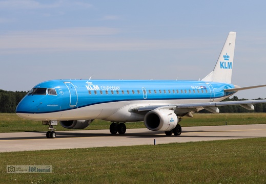 PH-EZA, Embraer ERJ-190STD, KLM