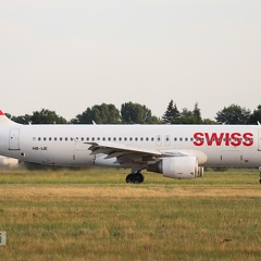 HB-IJE, Airbus A320-214, Swiss