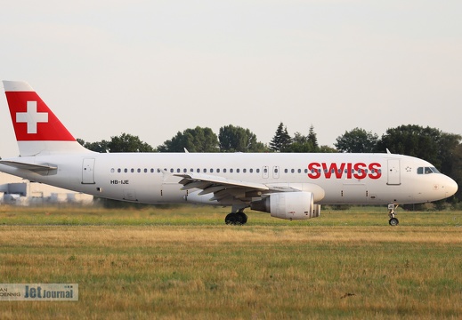 HB-IJE, Airbus A320-214, Swiss