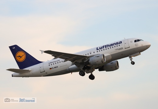 D-AILD, Airbus A319-114, Lufthansa
