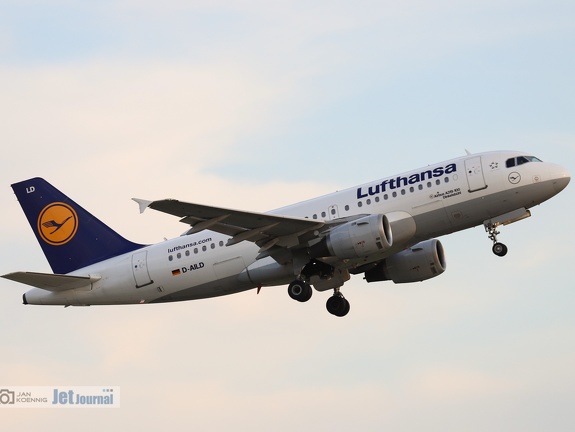 D-AILD, Airbus A319-114, Lufthansa