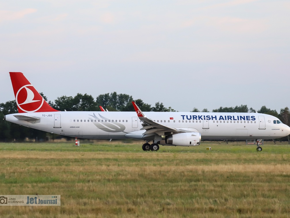 TC-JSO, Airbus A321-214, Turkish Airlines