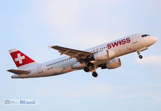 HB-IJE, Airbus A320-214, Swiss