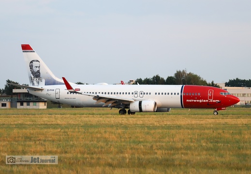 EI-FHX, Boeing 737-8JP, Norwegian