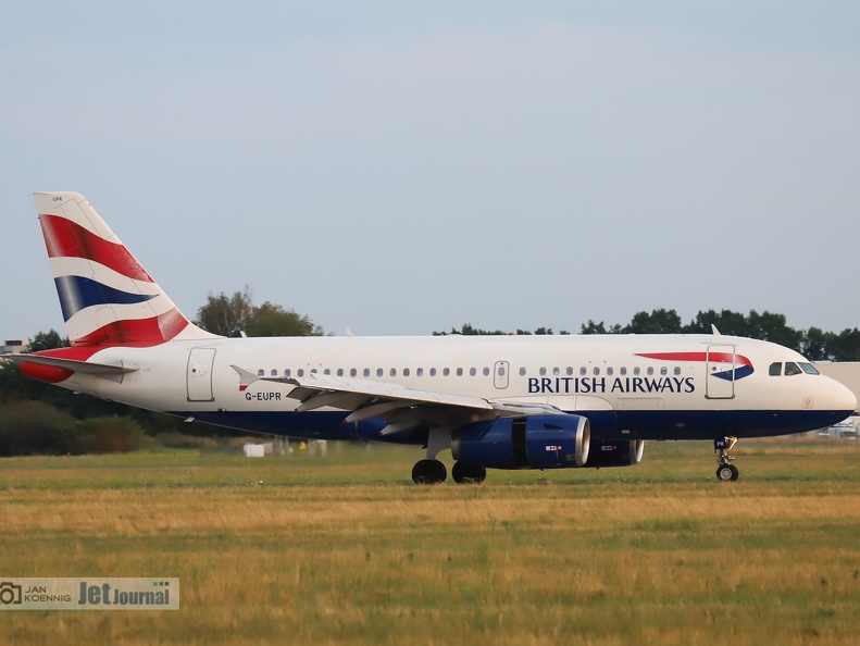 G-EUPR, Airbus A319-131, British Airways 