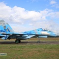 71 blau, Su-27UB, Ukrainian Air Force 