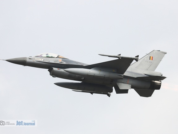 FA-110, F-16AM, Belgian Air Force