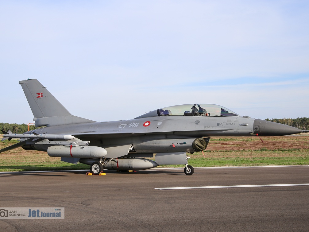 ET-199, F-16BM, Danish Air Force