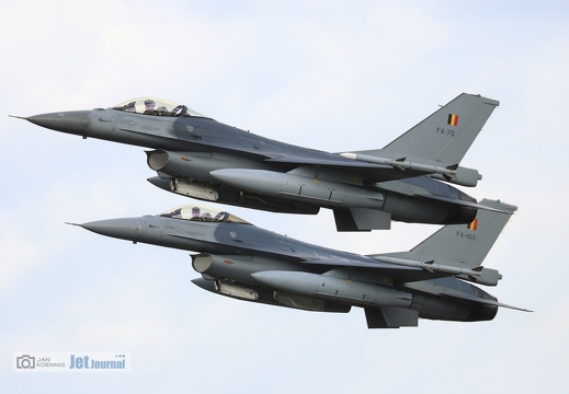 F-16 Paarstart, Belgian Air Force