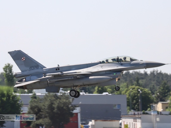 4078, F-16D, Polish Air Force
