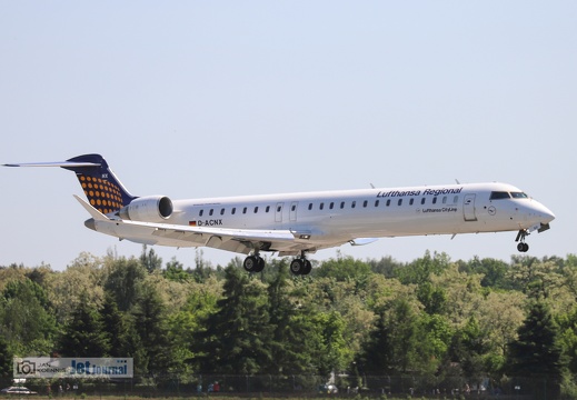 D-ACNX, CRJ-900LR, Lufthansa CityLine