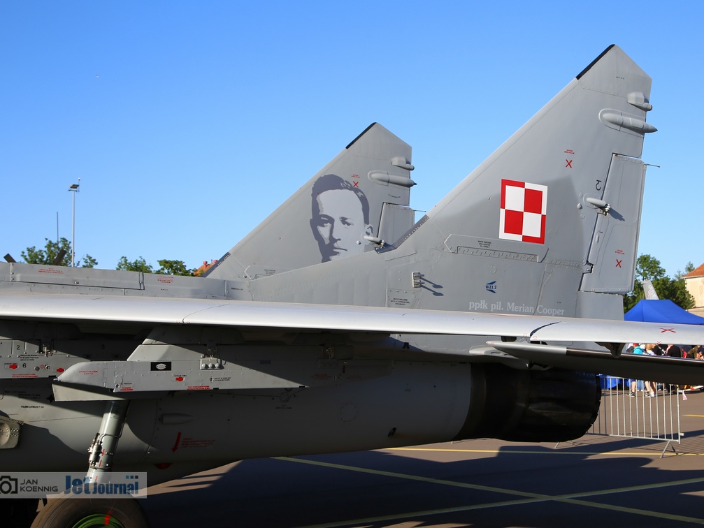 105 grau, MiG-29, Polish Air Force