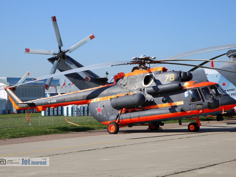 RF-04508, 78 gelb, Mi-8AMTSch-WA, WKS Rossii