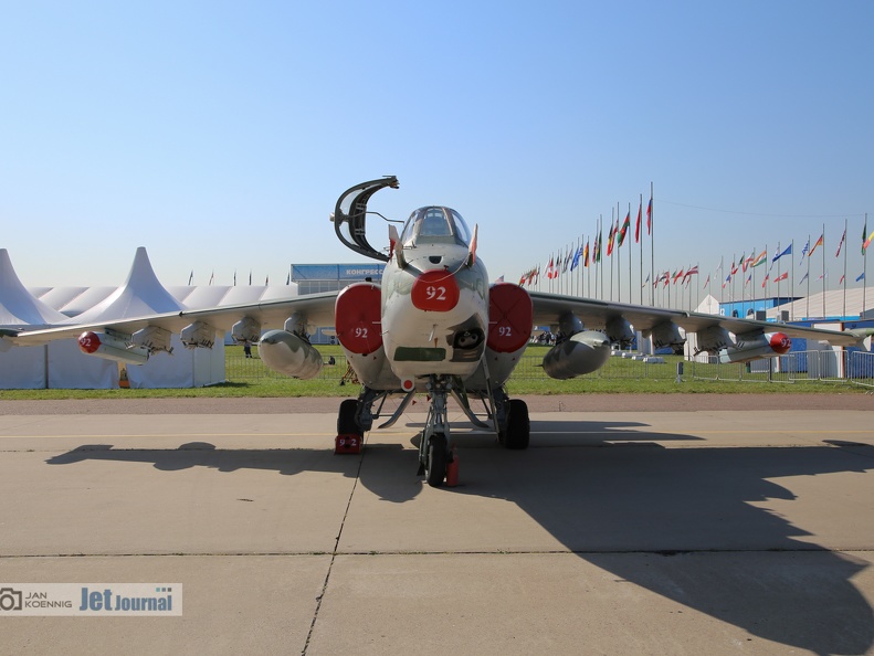 92 rot, RF-95482, Su-25SM, WKS Rossii