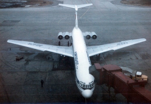 SVO Scheremetjewo mit Il-62M, CCCP-86478