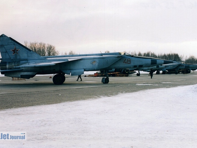 48 rot, MiG-25RBT, Russian Air Force