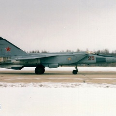25 rot, MiG-25RBSch, Russian Air Force