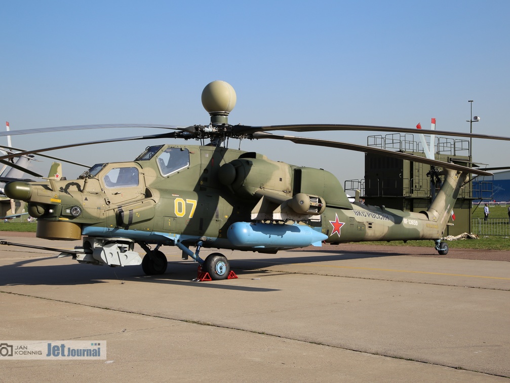 07 gelb, RF-13659, Mi-28UB, WKS Rossii