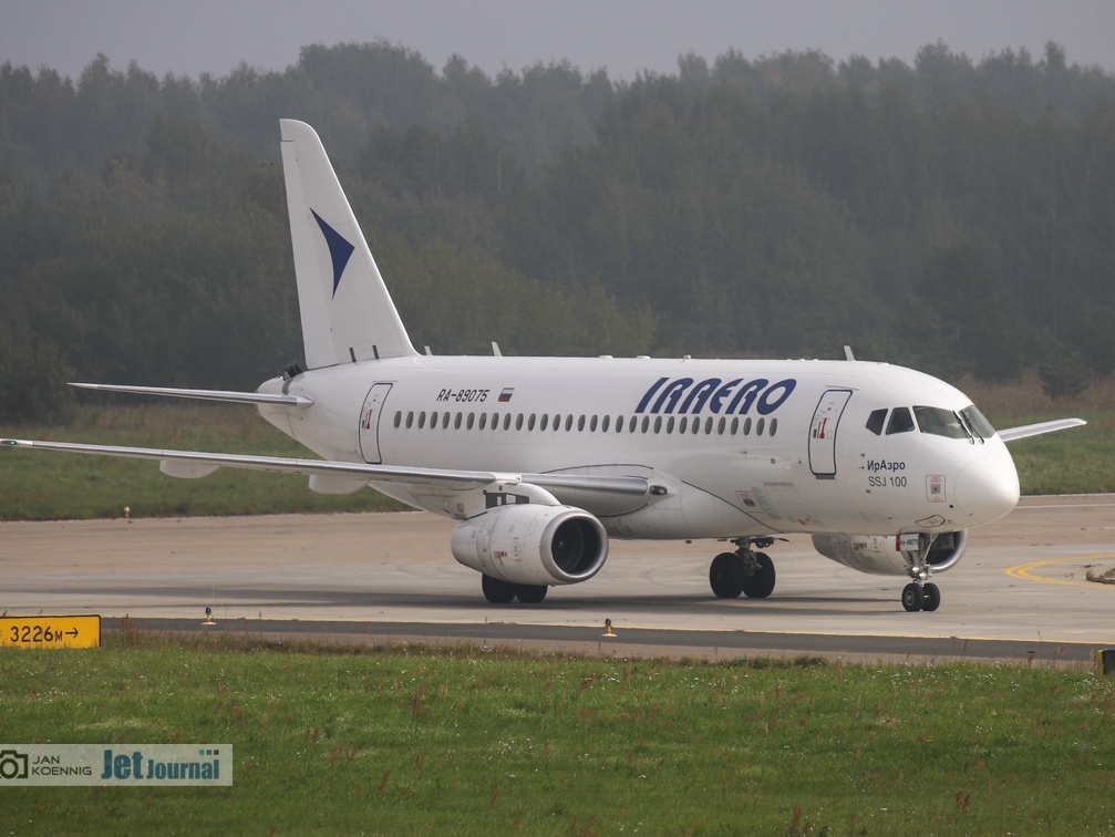 RA-89075, SSJ-100-95LR, IrAero 