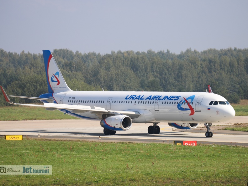 VP-BSW, Airbus A321-231, Ural Airlines