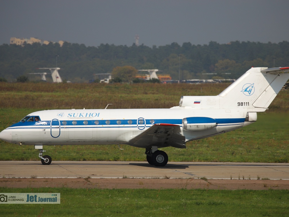 98111, Jak-40K, Sukhoi Design Bureau