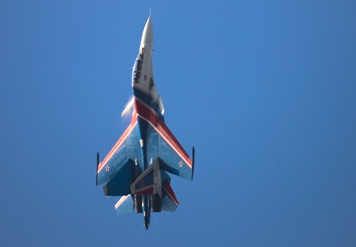 37 blau, Su-30SM, Russian Knights