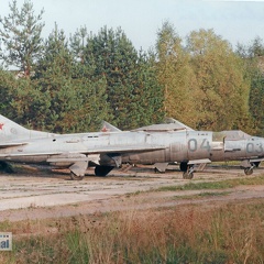 MiG Allee, MiG-17, MiG-19S, MiG-19P