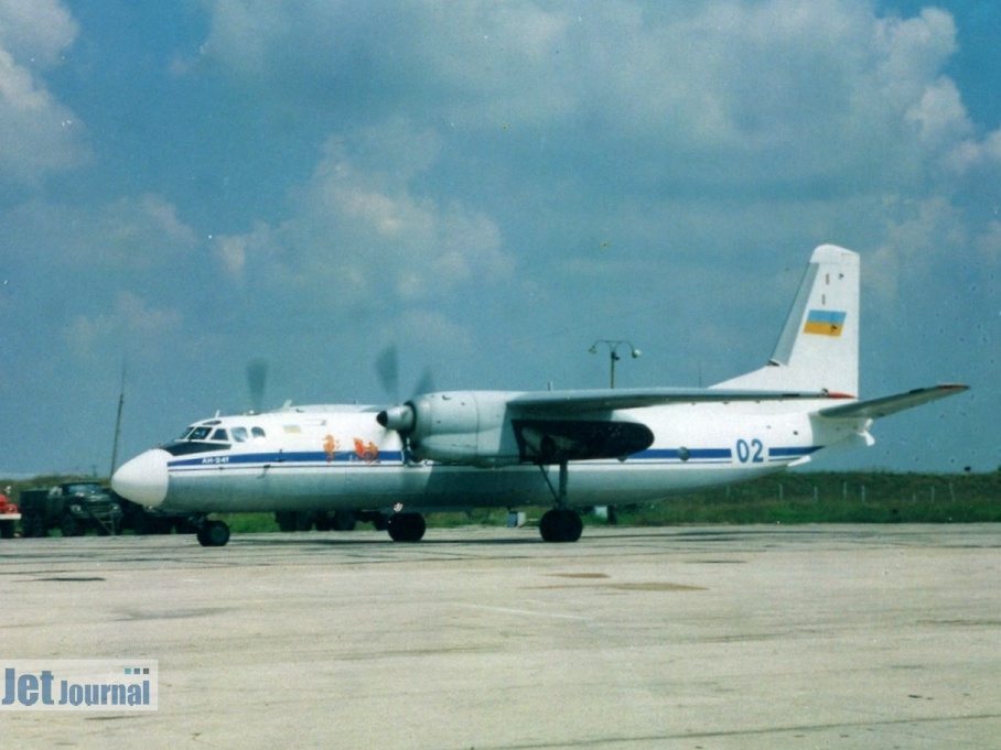 02 blue, An-24T, Ukrainian Air Force 
